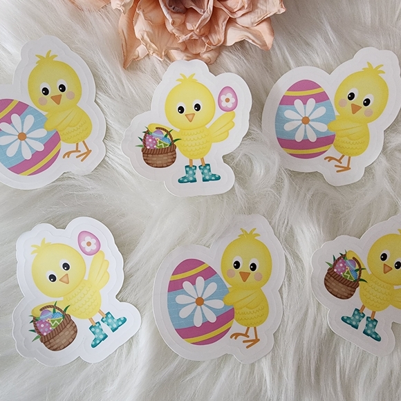 Cute Chick Easter Stickers - Picture 2 of 4